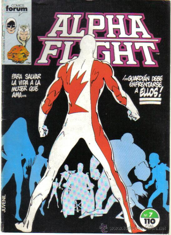 C&oacute;mics: ALPHA FLIGHT N&ordm; 7. LITERACOMIC. PEDIDO MINIMO 6&euro;. - Foto 1