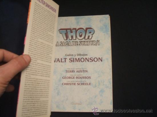 C&oacute;mics: THOR - LA SAGA DE SURTUR 1 - WALT SIMONSON - FORUM - - Foto 2