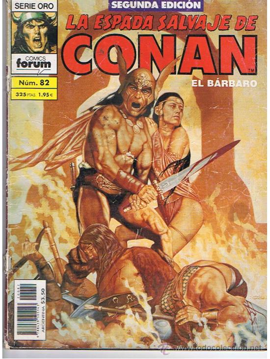 C&oacute;mics: COMIC LA ESPADA SALVAJE DE CONAN N&ordm;82 - Foto 1