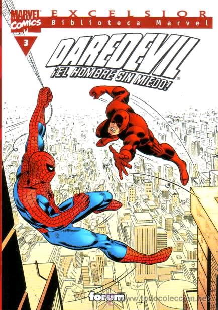 C&oacute;mics: BIBLIOTECA MARVEL: DAREDEVIL # 3 (FORUM,2001) - Foto 1
