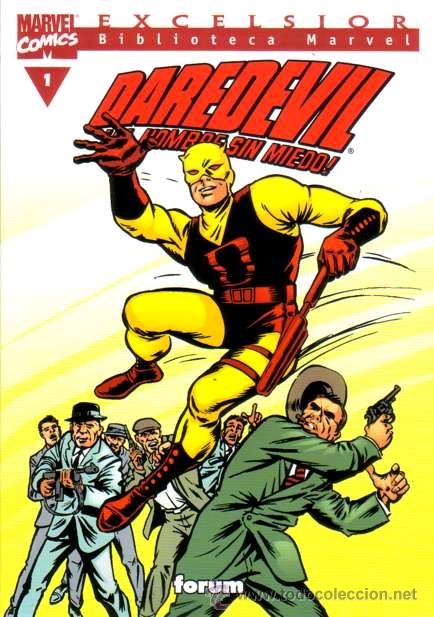 C&oacute;mics: BIBLIOTECA MARVEL: DAREDEVIL # 1 (FORUM,2001) - Foto 1