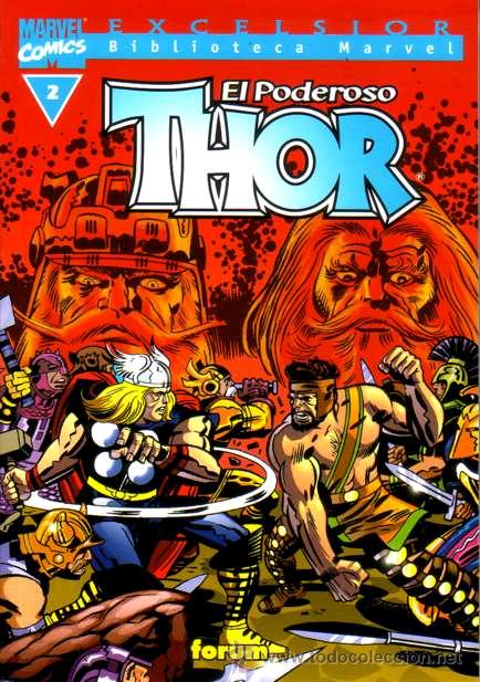 C&oacute;mics: BIBLIOTECA MARVEL: THOR # 2 (FORUM,2001) - JACK KIRBY - Foto 1