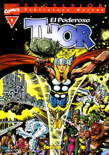C&oacute;mics: BIBLIOTECA MARVEL: THOR # 1 (FORUM,2001) - JACK KIRBY - Foto 1