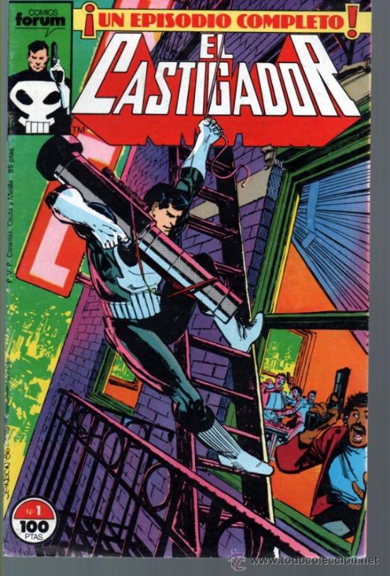 C&oacute;mics: EL CASTIGADOR N&ordm; 1 100 PTAS - Foto 1