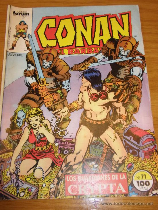 C&oacute;mics: CONAN N&ordm; 71 FORUM 1&ordm; EDICION - Foto 1