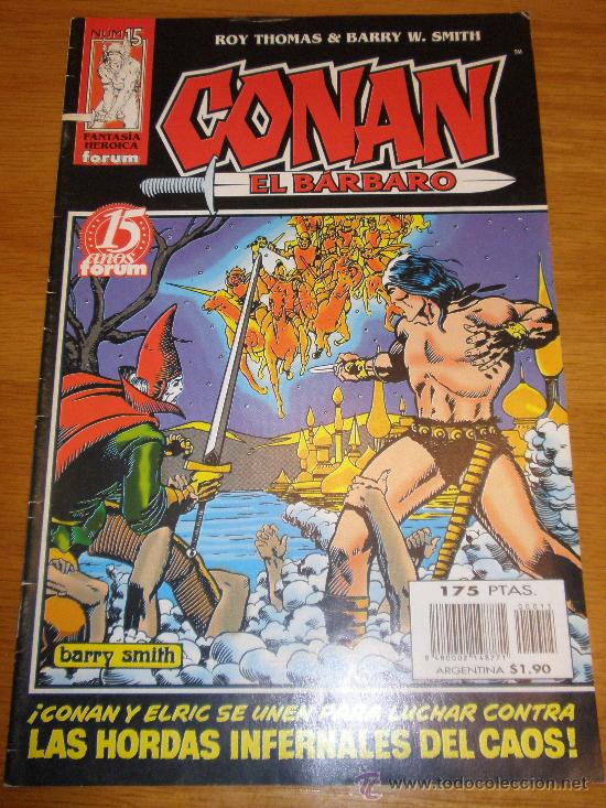 C&oacute;mics: CONAN N&ordm; 15 FORUM  EDICION CRONOLOGICA - Foto 1