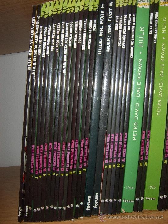 C&oacute;mics: GRAN LOTE DE EL INCRE&Iacute;BLE HULK . - Foto 3