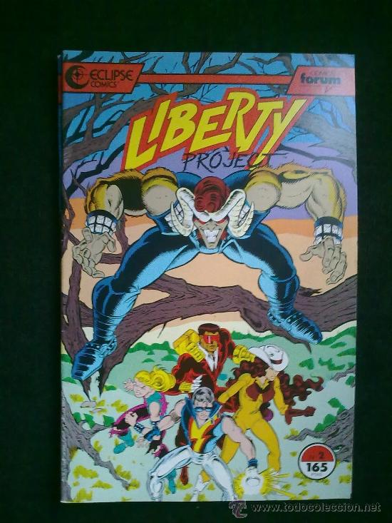 C&oacute;mics: LOTE CON LOS NUMS 1 Y 2 de Liberty Project. FORUM-ECLIPSE COMICS - Foto 2