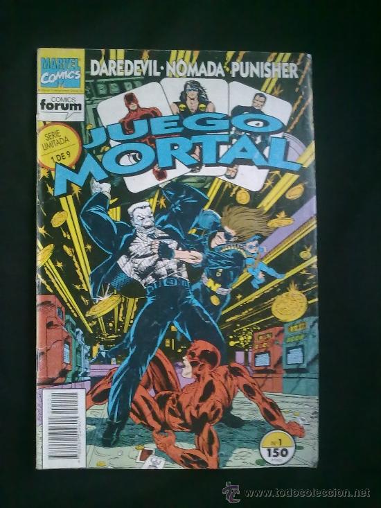 C&oacute;mics: Juego Mortal N&ordm; 1 (de 9) Darevil, Nomada, Punisher. Forum. Marvel C&oacute;mics - Foto 1
