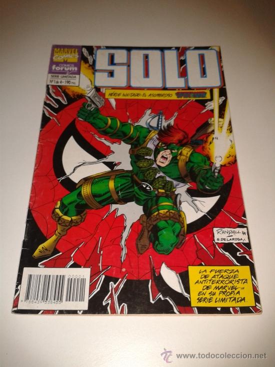 C&oacute;mics: COMIC SOLO NUMERO 1 DE 4 - SERIE LIMITADA - FORUM 1995 - MARVEL COMICS - SPIDERMAN - - Foto 1