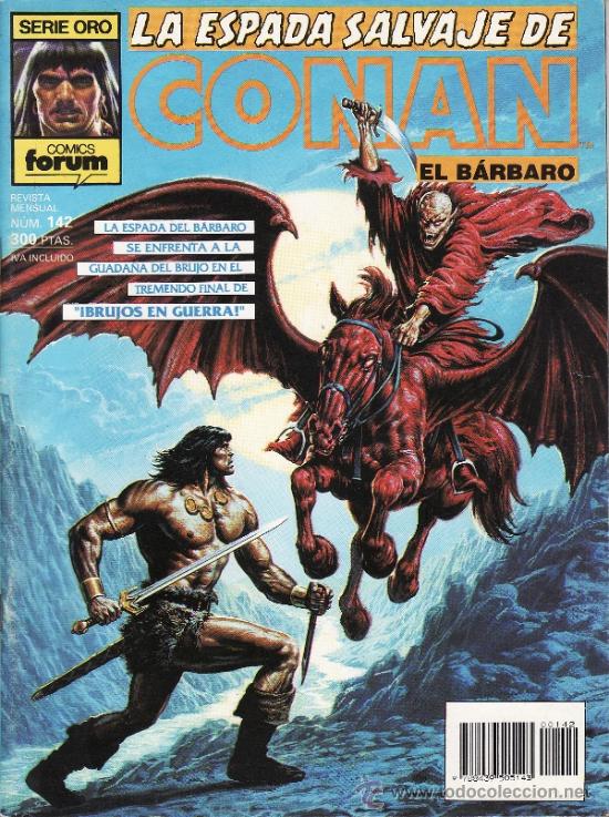 C&oacute;mics: LA ESPADA SALVAJE DE CONAN EL B&Aacute;RBARO -- N&ordm; 142 - Foto 1