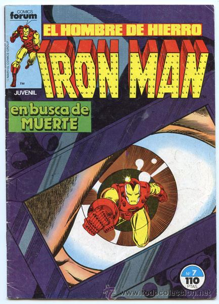 C&oacute;mics: EL HOMBRE DE HIERRO - IRON MAN - N&ordm; 7 - COMICS FORUM - Foto 1