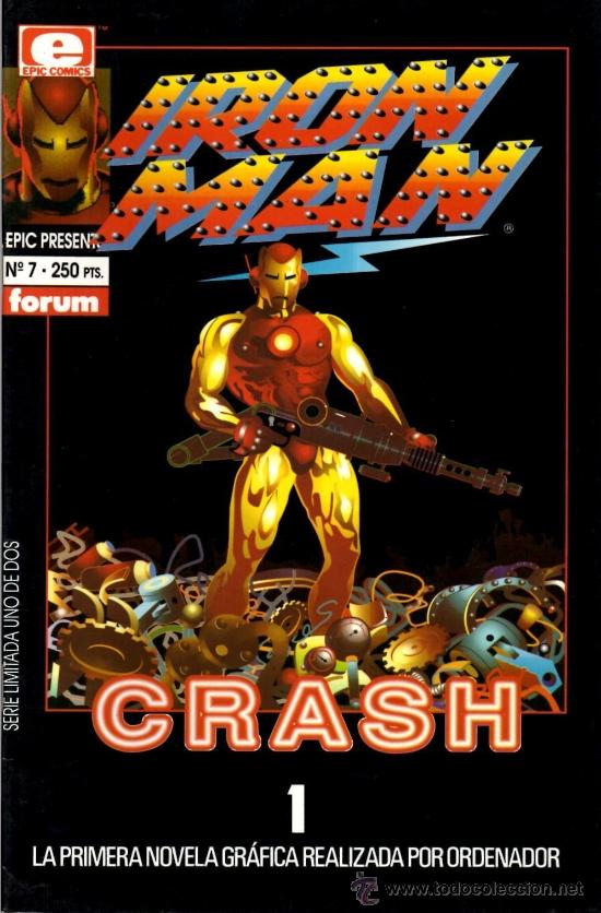 C&oacute;mics: Iron Man - Crash (Epic Presents N&ordm;7) - Foto 1