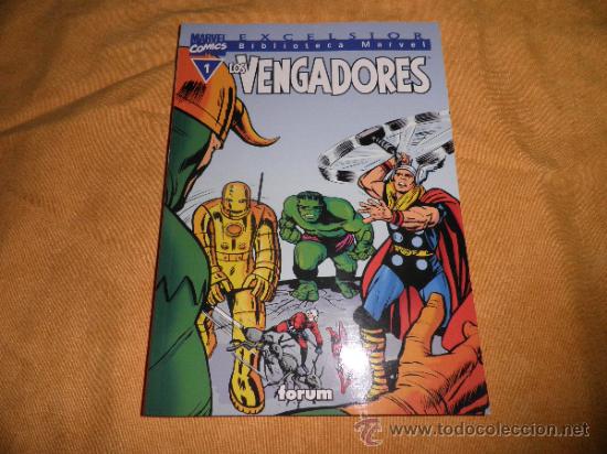 C&oacute;mics: LOS VENGADORES , BIBLIOTECA MARVEL N&ordm; 1 FORUM - Foto 1