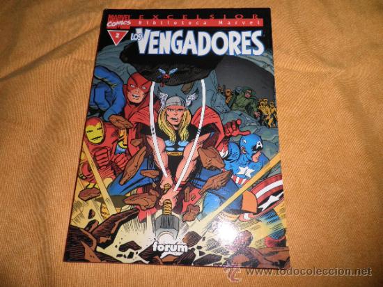 C&oacute;mics: LOS VENGADORES  ,  BIBLIOTECA MARVEL   N&ordm; 2   FORUM - Foto 1