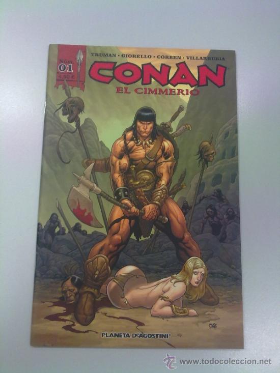 C&oacute;mics: CONAN EL CIMMERIO N&Uacute;MERO 1. PLANETA DE AGOSTINI 2010 - Foto 1