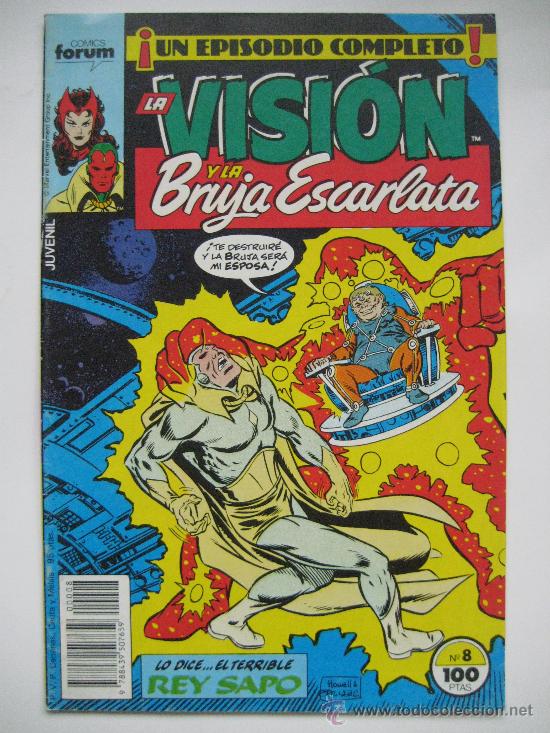 C&oacute;mics: LA VISION Y LA BRUJA ESCARLATA N&ordm; 8. FORUM - Foto 1