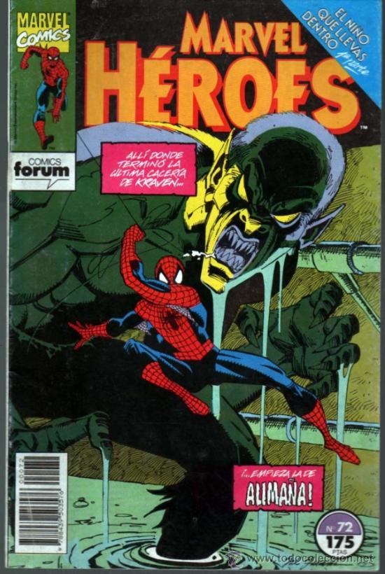 C&oacute;mics: MARVEL H&Eacute;ROES. SPIDERMAN. N&ordm; 72 - Foto 1