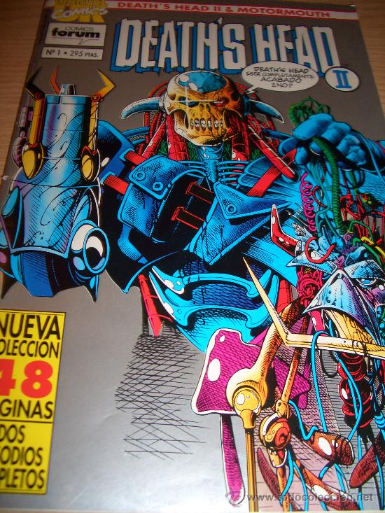 C&oacute;mics: DEATHS HEAD II + MOTORMOUTH (FORUM, 1993) - Foto 1