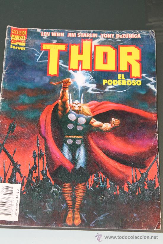 C&oacute;mics: Thor el Poderoso Forum Excelsior portada de Jesus Saiz - Foto 1