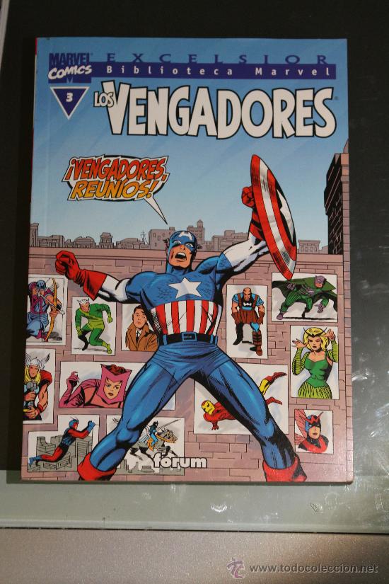 C&oacute;mics: Los Vengadores 3 Biblioteca marvel excelsior Forum - Foto 1