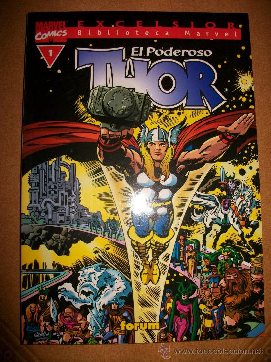 C&oacute;mics: EL PODEROSO THOR N&ordm;1 &ndash; EXCELSIOR BIBLIOTECA MARVEL &ndash; FORUM - Foto 1