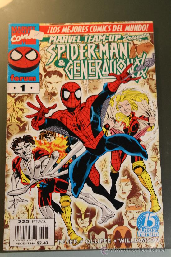 C&oacute;mics: Spiderman Generacion X 1 Marvel Team Up forum - Foto 1