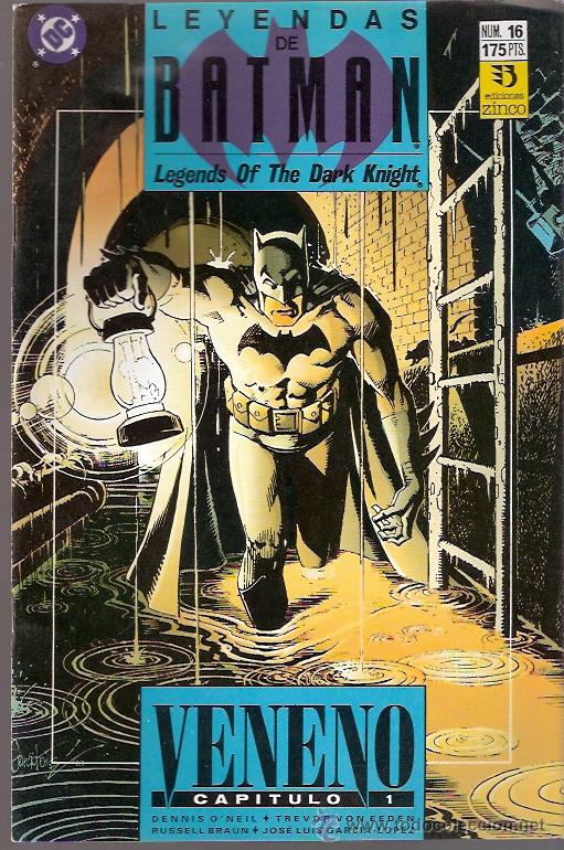 C&oacute;mics: TEBEO Y COMICS EDICIONES ZINCO - LEYENDAS DE BATMAN - VENENO - NUMERO 16 - Foto 1