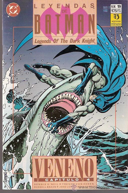 C&oacute;mics: TEBEO Y COMICS EDICIONES ZINCO - LEYENDAS DE BATMAN - VENENO - NUMERO 19 - Foto 1