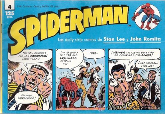 C&oacute;mics: TEBEO Y COMICS FORUM MARVEL - SPIDERMAN - DAILY STRIP - NUMERO 4 - Foto 1