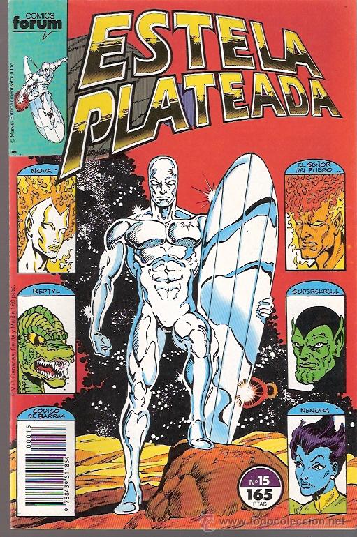 C&oacute;mics: TEBEO Y COMICS FORUM MARVEL - ESTELA PLATEADA - NUMERO 15 - Foto 1