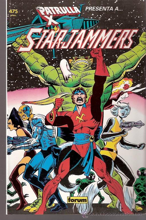 C&oacute;mics: TEBEO Y COMICS FORUM MARVEL - PATRULLA X PRESENTA STARJAMMERS - Foto 1