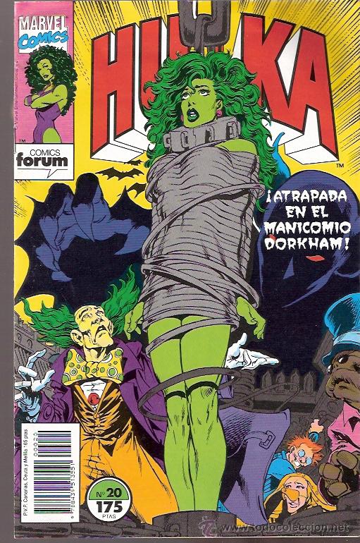 C&oacute;mics: TEBEO Y COMICS FORUM MARVEL - HULKA ATRAPADA EN EL MATRIMONIO - NUMERO 20 - Foto 1
