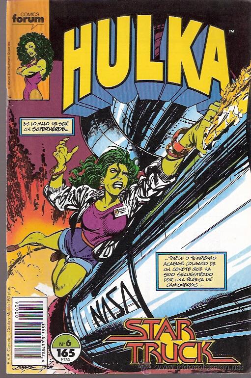C&oacute;mics: TEBEO Y COMICS FORUM MARVEL - HULKA - NUMERO 6 - STAR TRUCK - Foto 1