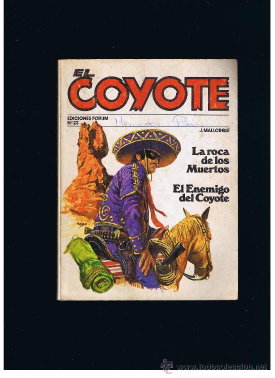 C&oacute;mics: EL COYOTE N&ordm; 23 EDICIONES FORUM - Foto 1