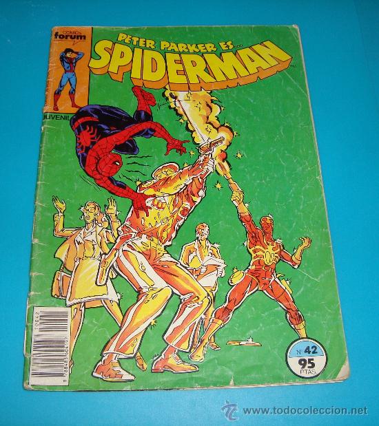 C&oacute;mics: SPIDERMAN N&ordm; 42 A&Ntilde;O 1982 COMICS FORUN MARVEL COMICS GROUP - Foto 1