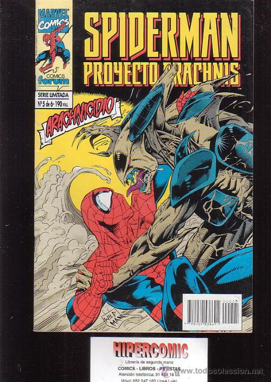Comics: SPIDERMAN PROYECTO ARACNHNIS Nº 5 -edita : Forum