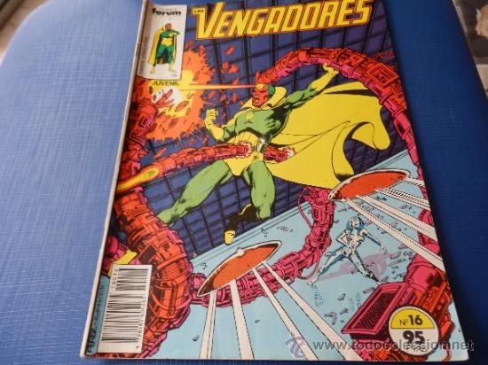 C&oacute;mics: Los Vengadores Num. 16 - comics F&oacute;rum  1983 - Foto 1