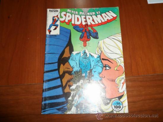 C&oacute;mics: SPIDERMAN N&ordm; 56 EDICIONES FORUM 1988 - Foto 1