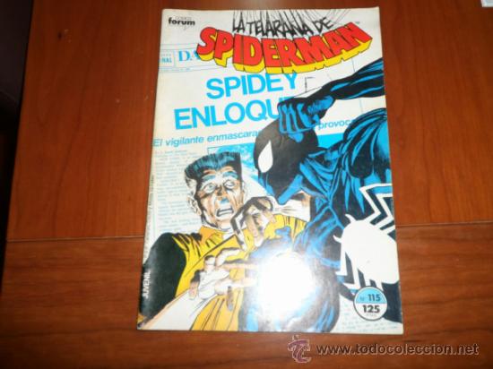 C&oacute;mics: SPIDERMAN N&ordm; 115 EDICIONES FORUM 1987 - Foto 1