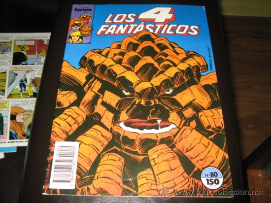 C&oacute;mics: 4 FANT&Aacute;STICOS - N&Uacute;M. 80 - FORUM - VOLUMEN 1 - Foto 1