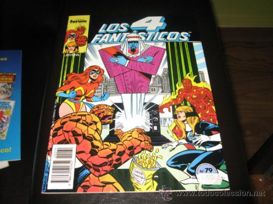 C&oacute;mics: 4 FANT&Aacute;STICOS - N&Uacute;M. 79 - FORUM - VOLUMEN 1 - Foto 1