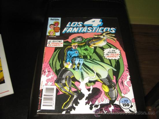 C&oacute;mics: 4 FANT&Aacute;STICOS - N&Uacute;M. 77 - FORUM - VOLUMEN 1 - Foto 1