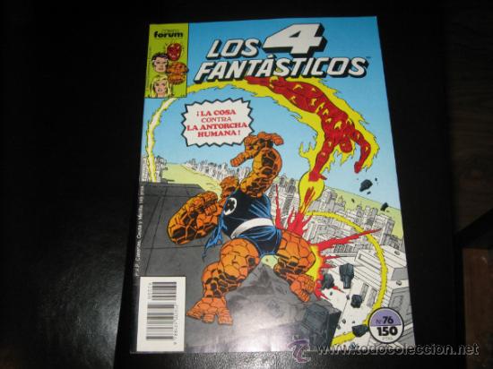 C&oacute;mics: 4 FANT&Aacute;STICOS - N&Uacute;M. 76 - FORUM - VOLUMEN 1 - Foto 1