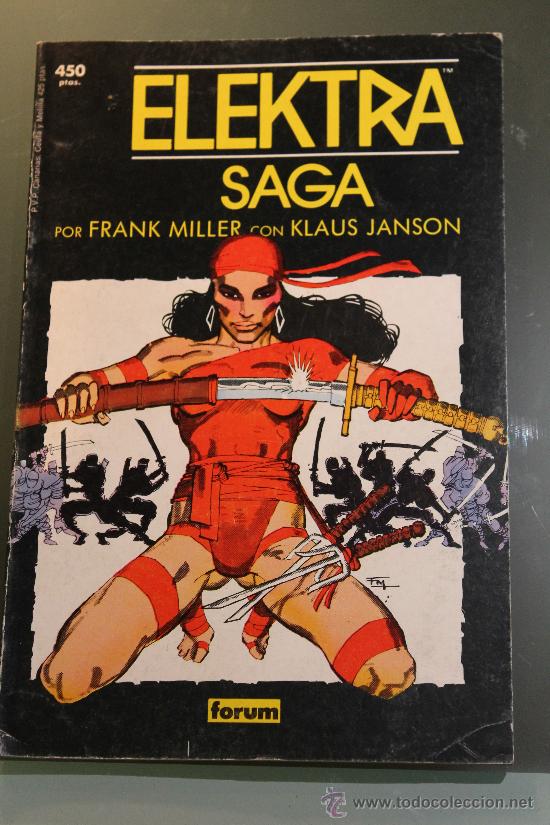 Comics : Elektra Saga Tomo 4 Forum por Frank Miller