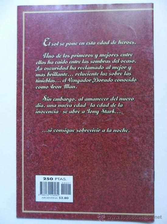 C&oacute;mics: LA EDAD DE LA INOCENCIA EL RENACER DE IRON MAN - Foto 2