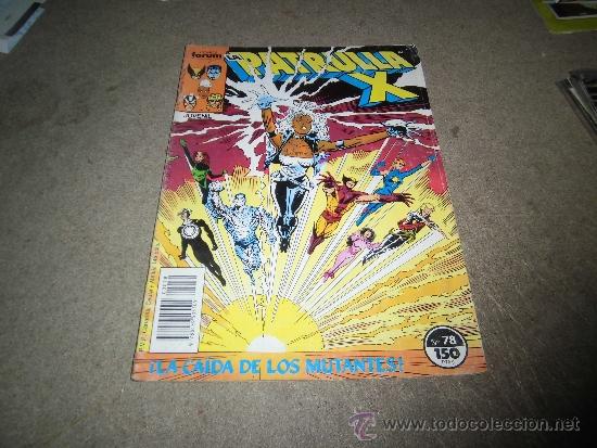 C&oacute;mics: LA PATRULLA X  N&ordm; 78  FORUM  1989 - Foto 1