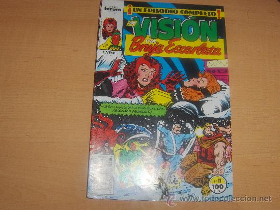 C&oacute;mics: LA VISI&Oacute;N Y LA BRUJA ESCARLATA N&ordm; 11 - Foto 1