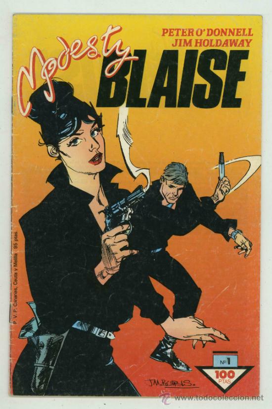 C&oacute;mics: MODESTY BLAISE N&ordm;1-2-3-4-5 COMICS FORUM. - Foto 1