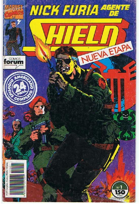 C&oacute;mics: COMICS (MARVEL COMICS FORUN) NICK FURIA N&ordm;1 - Foto 1